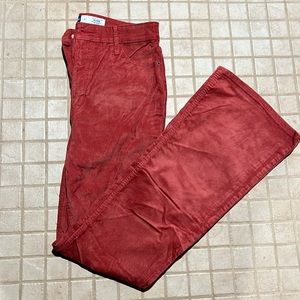 Higher - High Waisted Flare Corduroy Pants